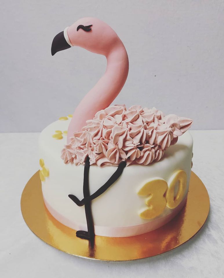 Flamingo Torte